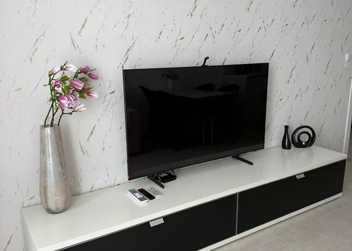 דירה Premium Polarstar Luxury 150 M Zum Pool 1 Balkon Meeresblick Google Tv Bis Zu 4 Personen